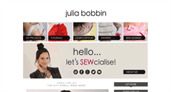 Desktop Screenshot of juliabobbin.com